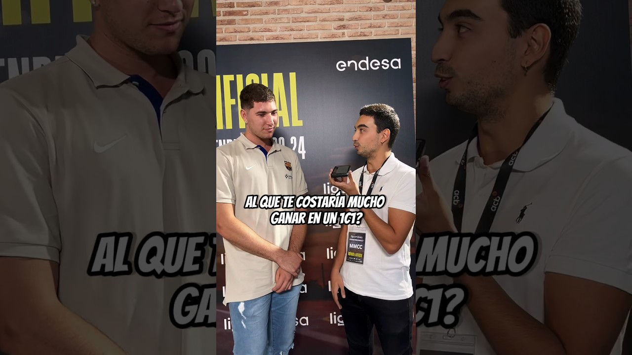 Preguntas r&aacute;pidas con Joel Parra, jugador del Bar&ccedil;a en @acbcom 🏀🔥 #baloncesto #acb