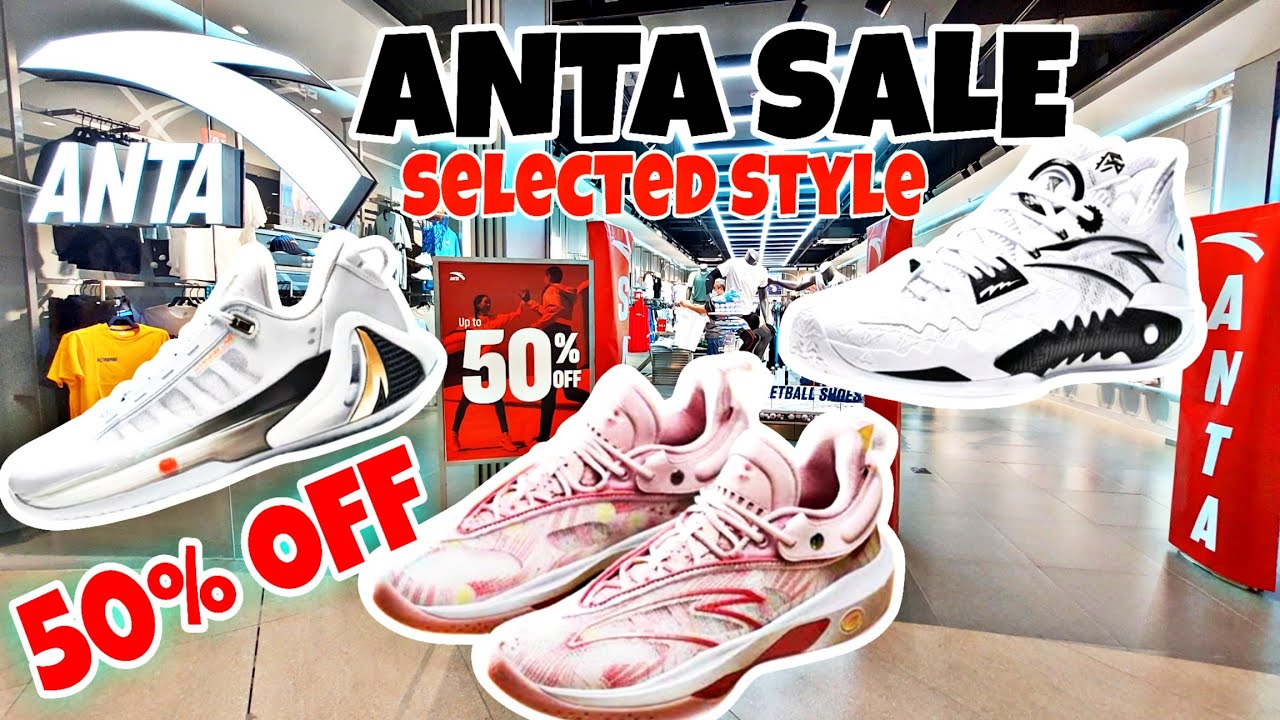 50% OFF SALE ANTA GATEWAY ON SELECTED STYLE HALOS LAHAT NG BASKETBALL SHOES DISCOUNTED KT8, KTSPLASH