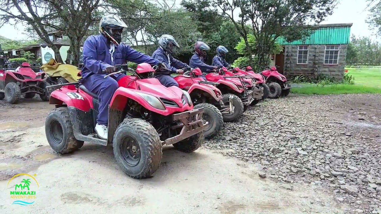 BEST QUADBIKES AND GO KARTING IN KENYA || LEARNING QUADBIKES AT CHAKA RANCH