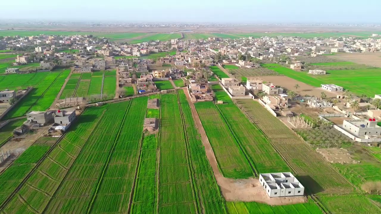 تصوير من الاعلى مدينة الشعفة عدسة ثامر الشحادة 