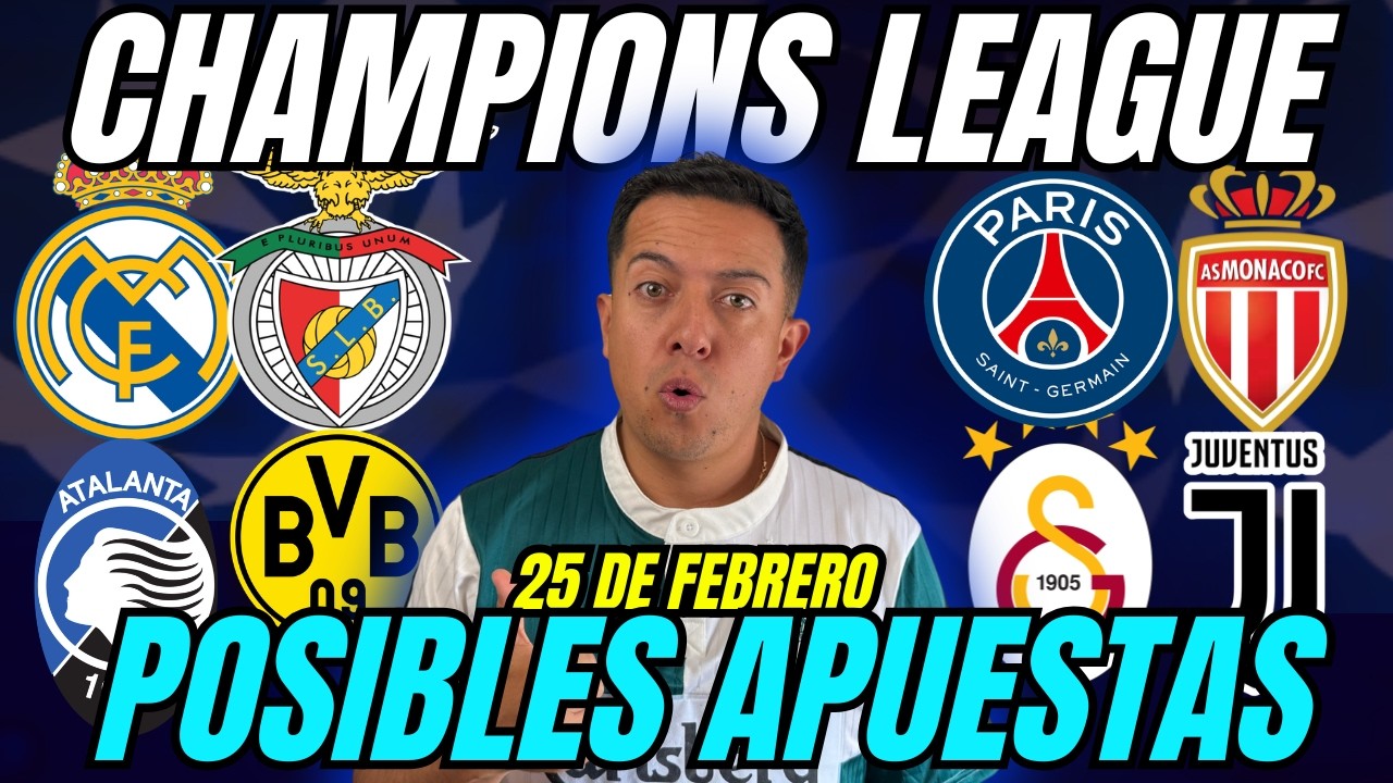 Pronosticos Champions League Play offs vuelta / 25 de febrero