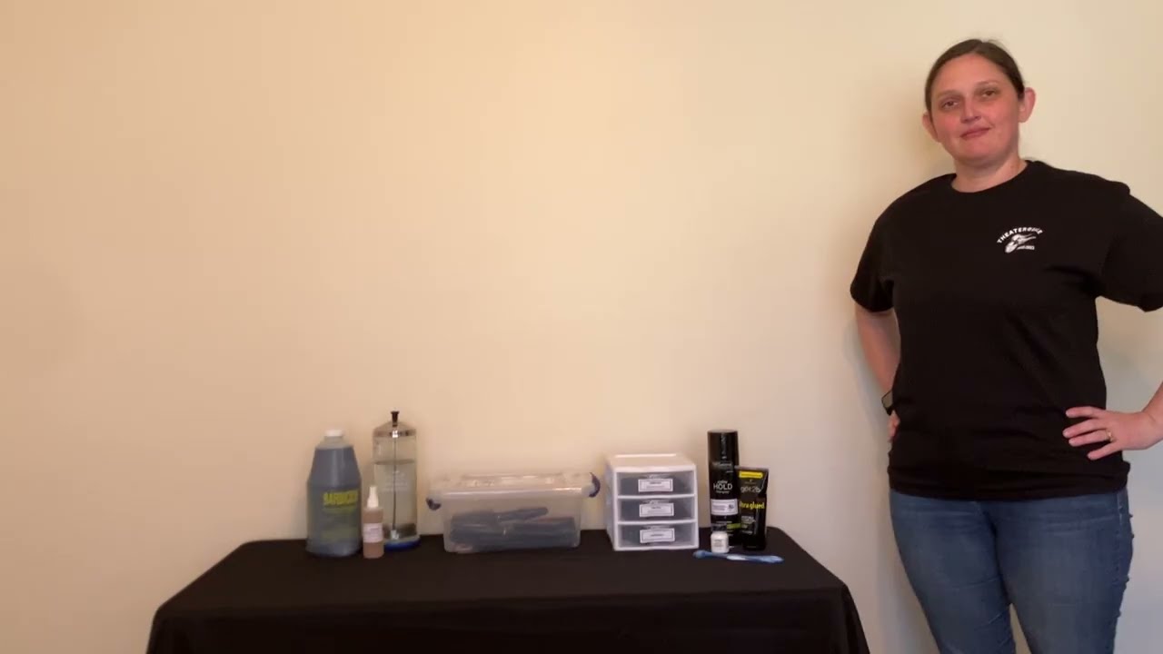 TDHS SCFA Basic Hair Supplies & Stage Makeup Tutorial