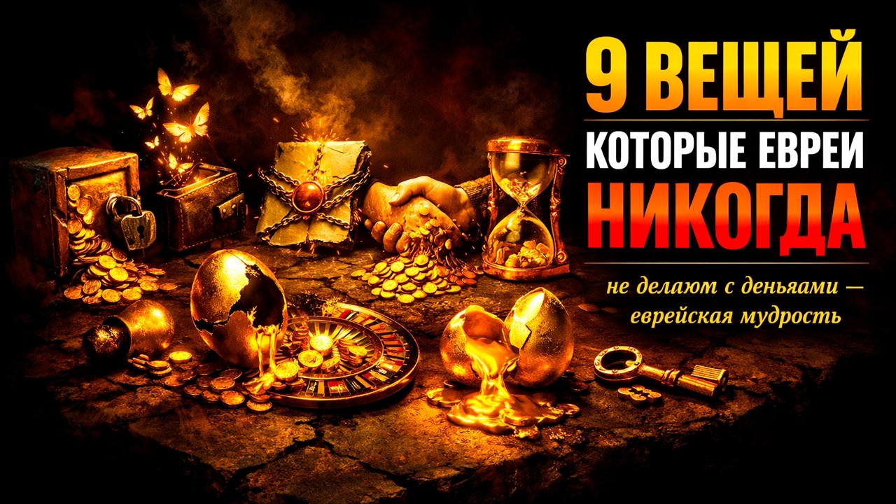 Пока вы это делаете — богатства не будет никогда. 9 правил еврейской мудрости