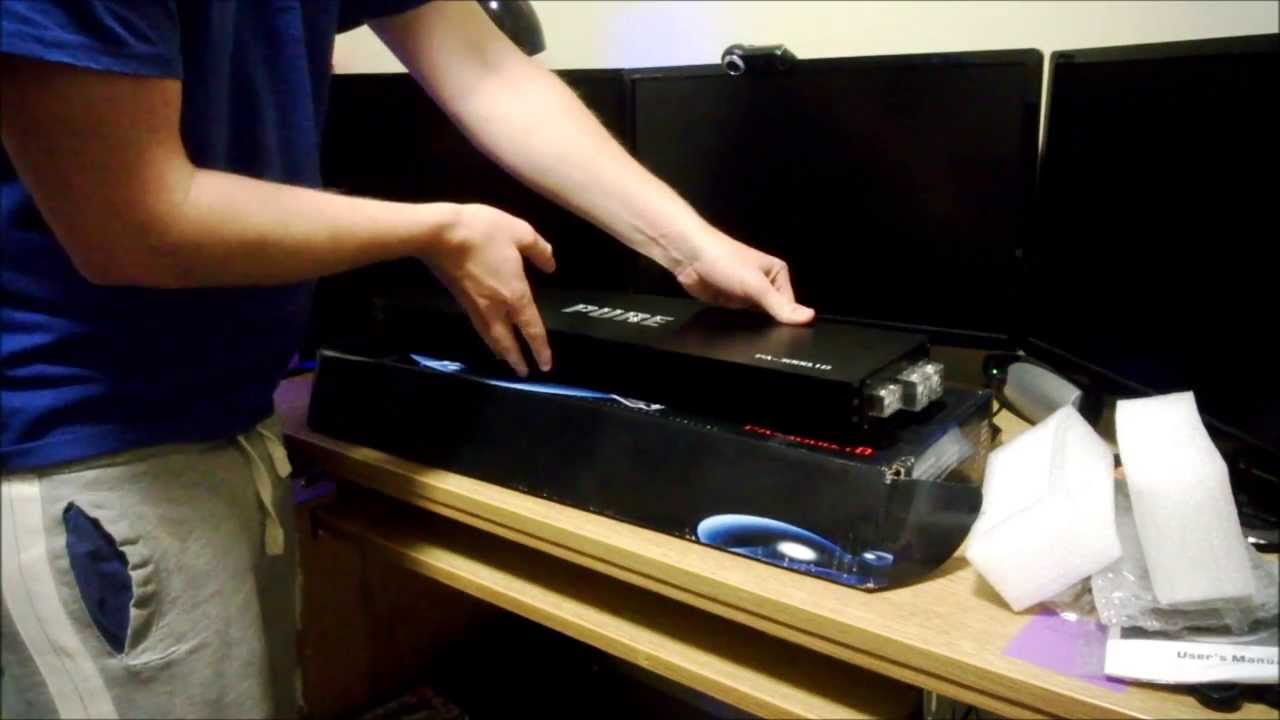 Pure Audio PA-3000.1D Unboxing
