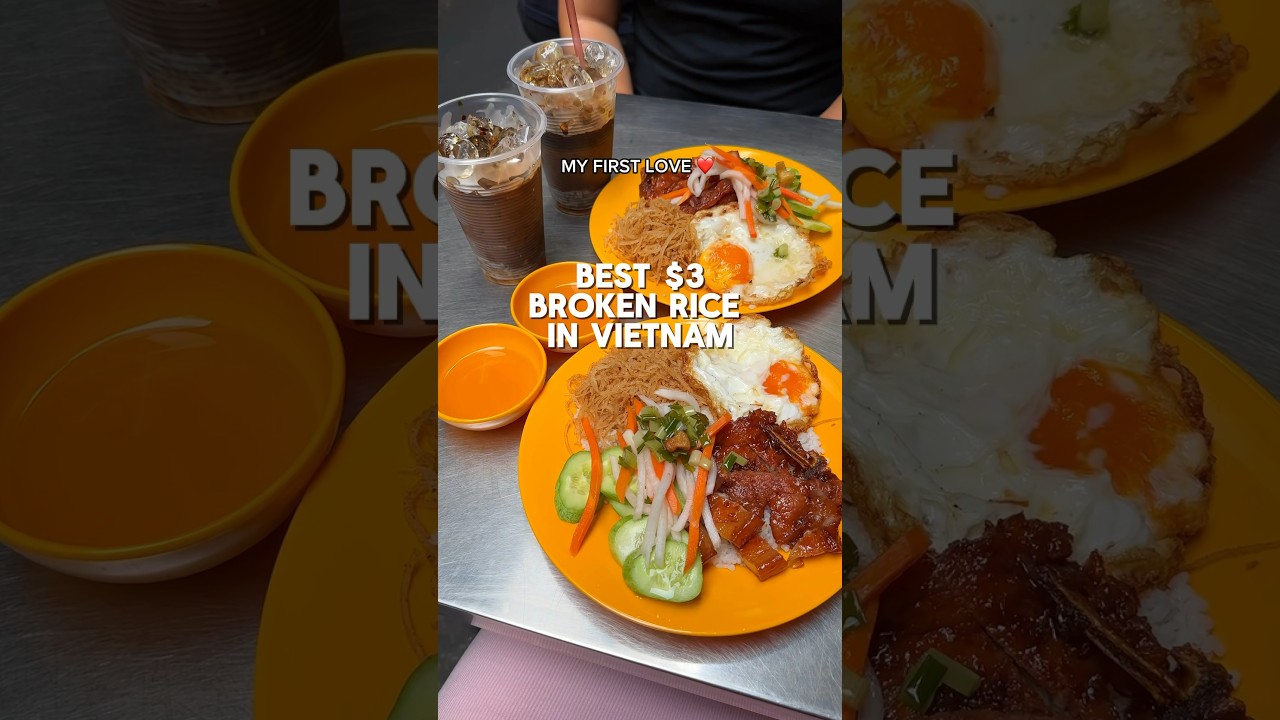 ОБЯЗАТЕЛЬНО ПОПРОБУЙТЕ КОМ ТАМ/ДРОБЛЕНЫЙ РИС В САЙГОНЕ 🇻🇳🍚❤️ #путешествиявоВьетнаме #вьетнамскаяе...