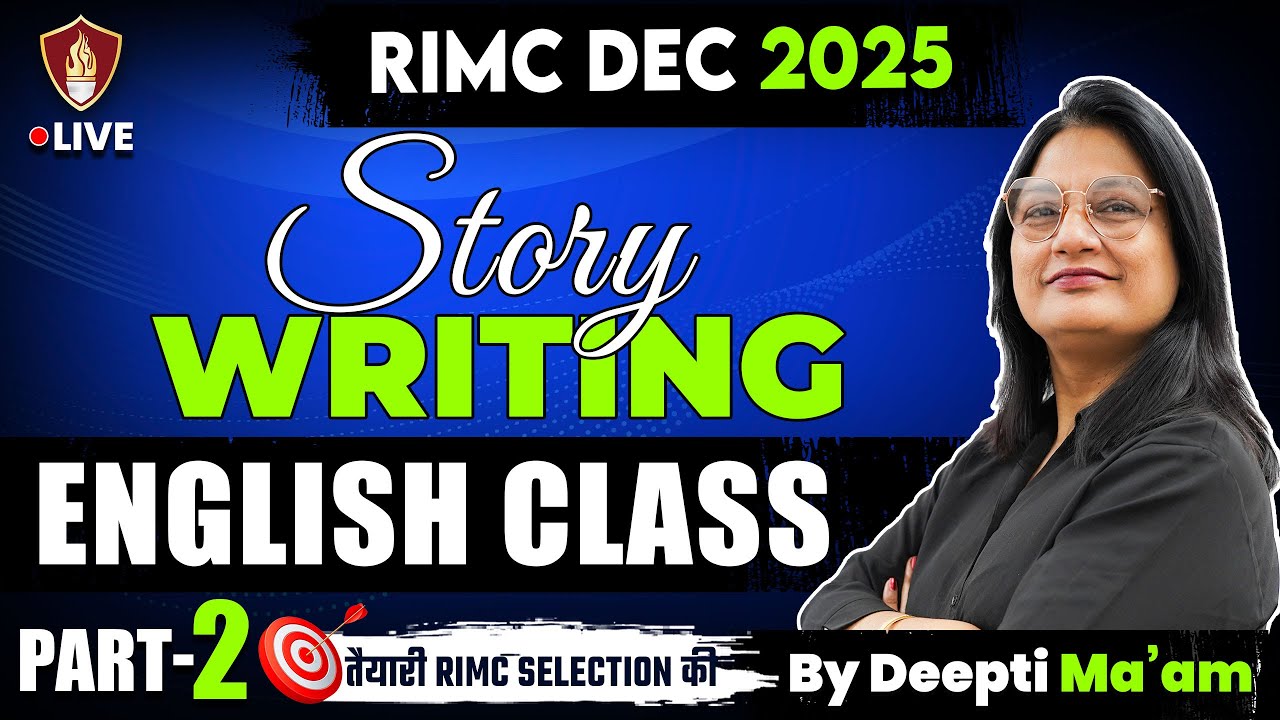 Story Writing RIMC | English Grammar | RIMC Entrance Exam Preparation