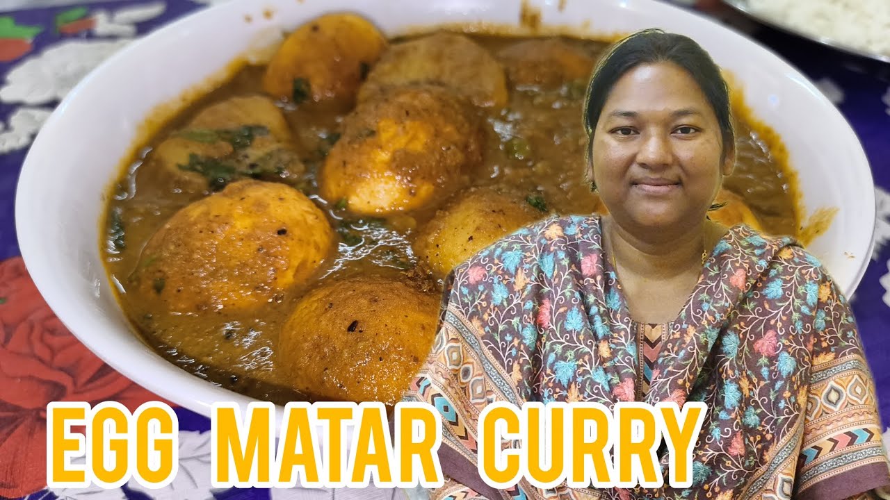 Eggs Matar Curry,अण्डा मटर की सब्जी बहुत ही स्वादिष्ट इस प्रकार से बनाये सब लोग तारिफ करते रहेगे |