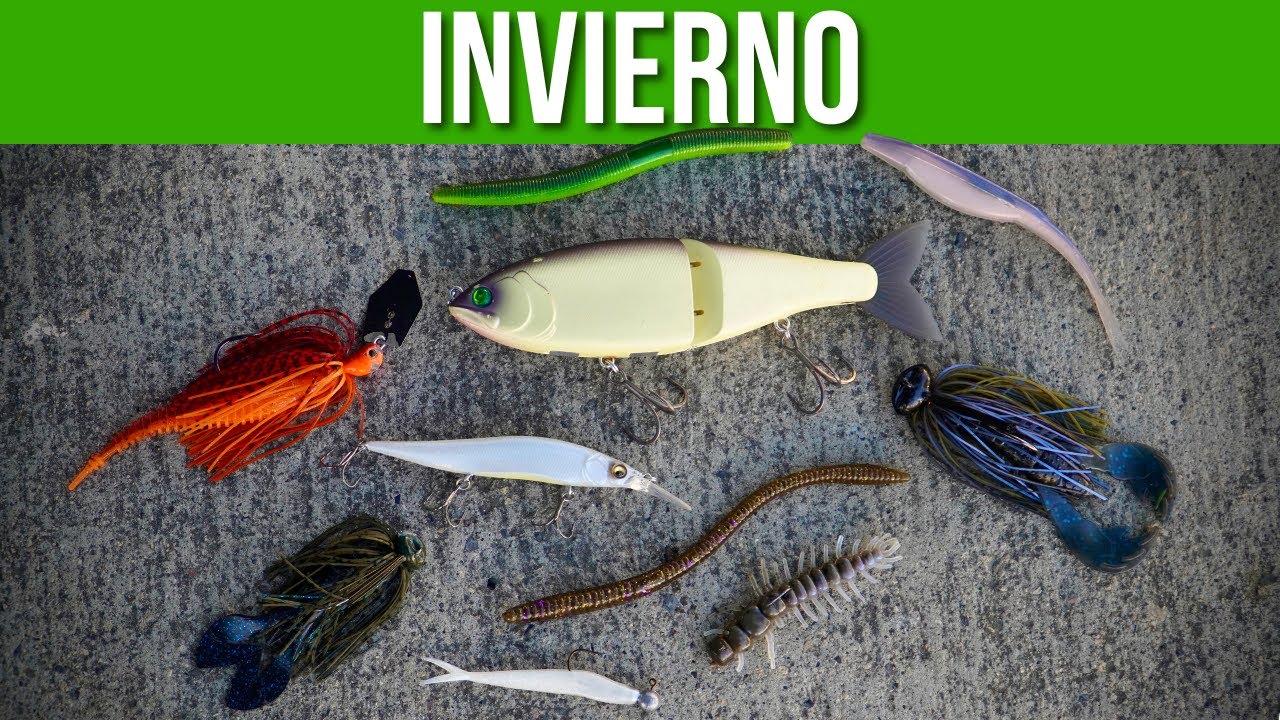 Con estos SEÑUELOS PESCARÁS más en INVIERNO | BASS X TIPS
