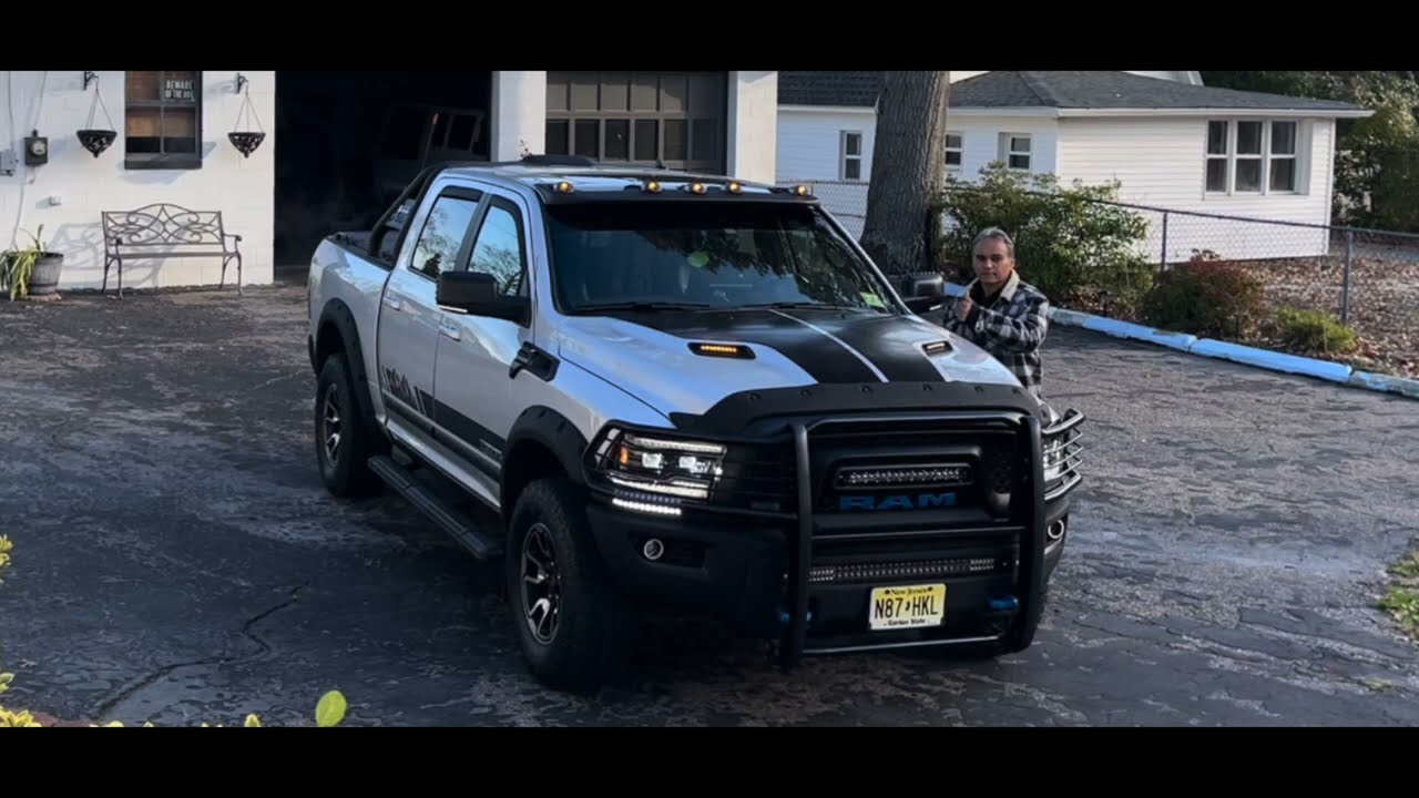 2016 RAM REBEL CAB VISOR
