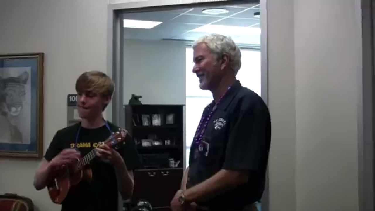 Kid roasts his principal