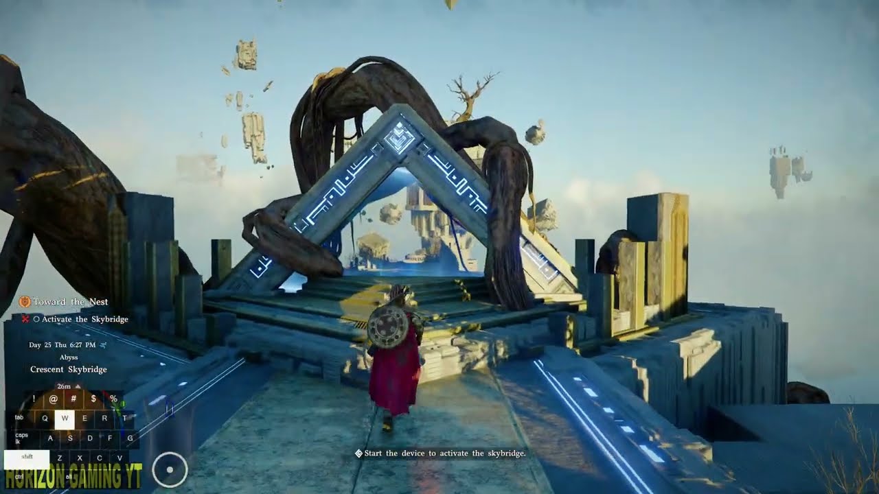 Crescent Skybridge - Restore the Abyss and Activate the Abyss Nexus Location - Crimson Desert