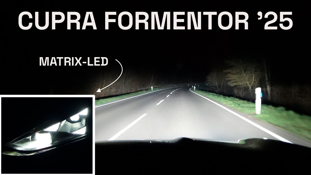 2025 Cupra Formentor Facelift: Matrix-LED-Scheinwerfer (2. Generation) - Autophorie