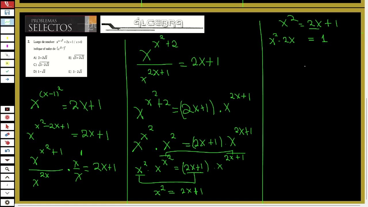Problemas Selectos Lumbreras | Matemática | Algebra | Ejercicio 2