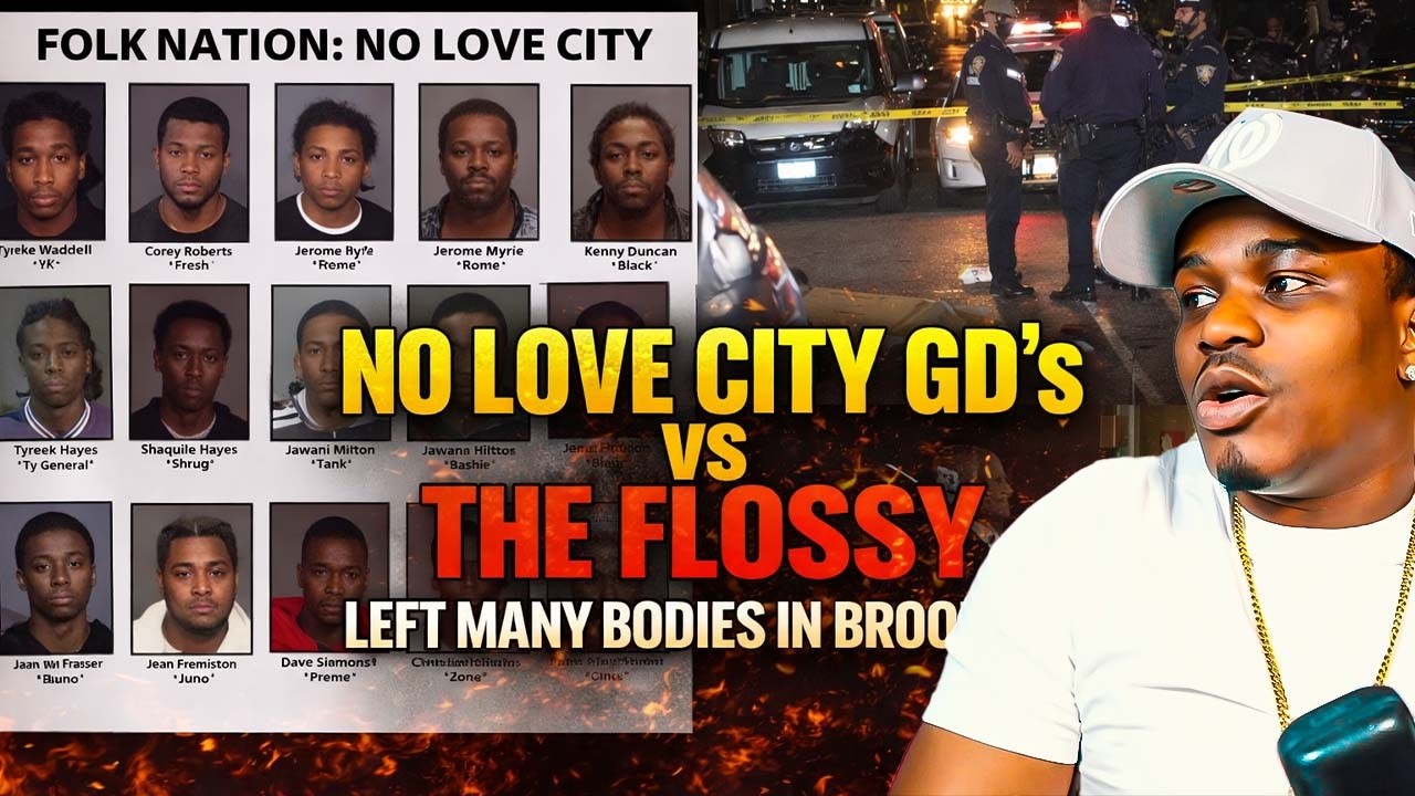 No Love City GD's (Gangsta Disciples) vs The Flossy Left Many Bodies In Brooklyn