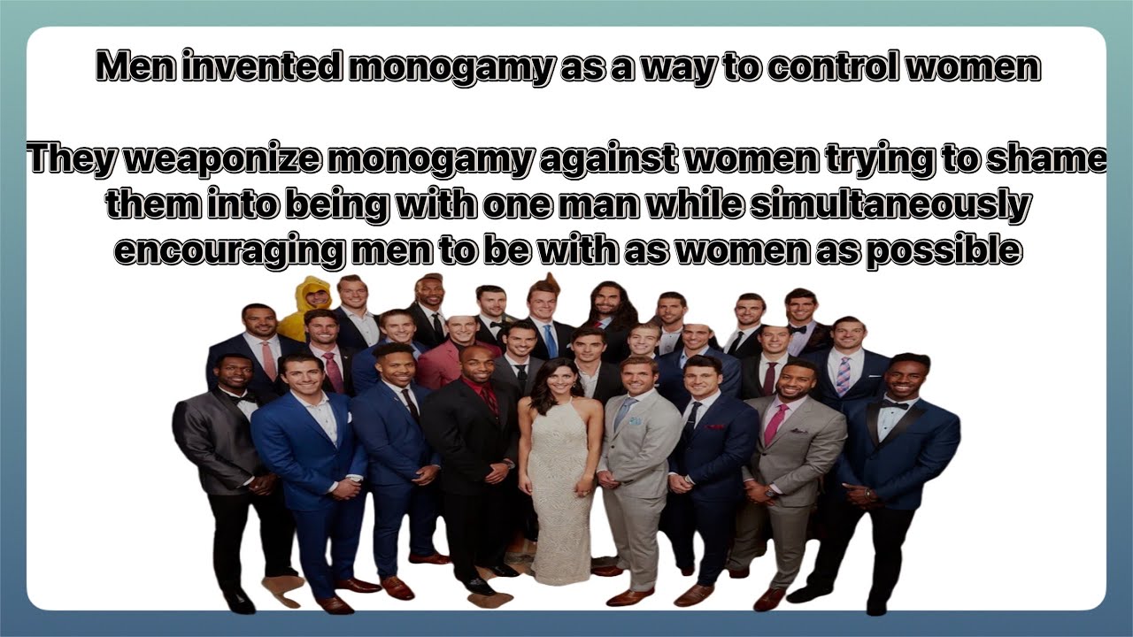 Men invented monogamy to control women