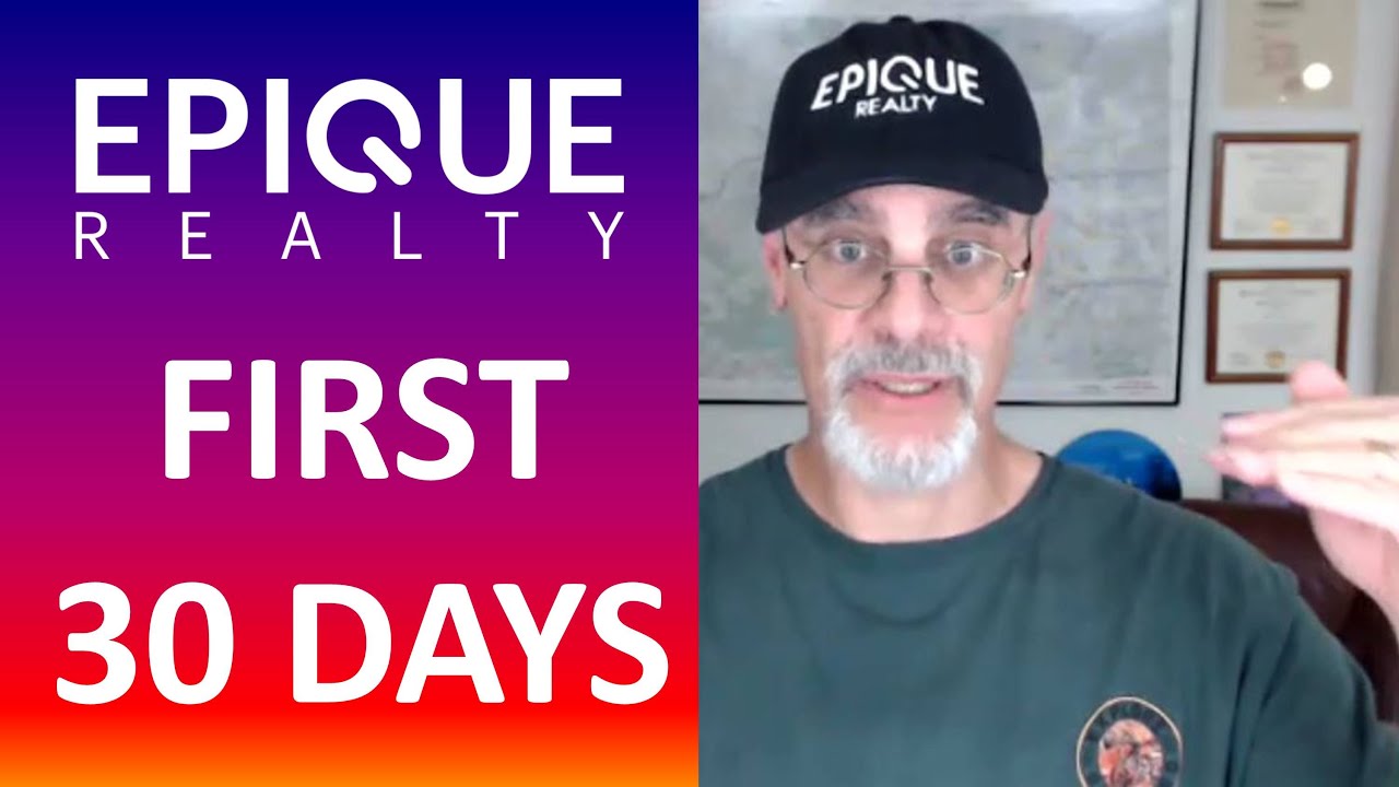 My first 30 DAYS at EPIQUE Realty.  Here's what happened.  My Review.