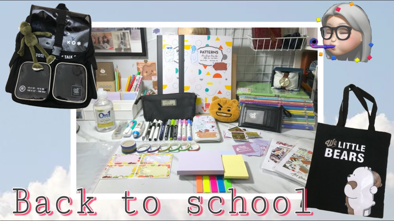 BACK TO SCHOOL🏫 ĐỒ DÙNG CHO NĂM HỌC MỚI(năm học cuối cấp)_hi.iamNG