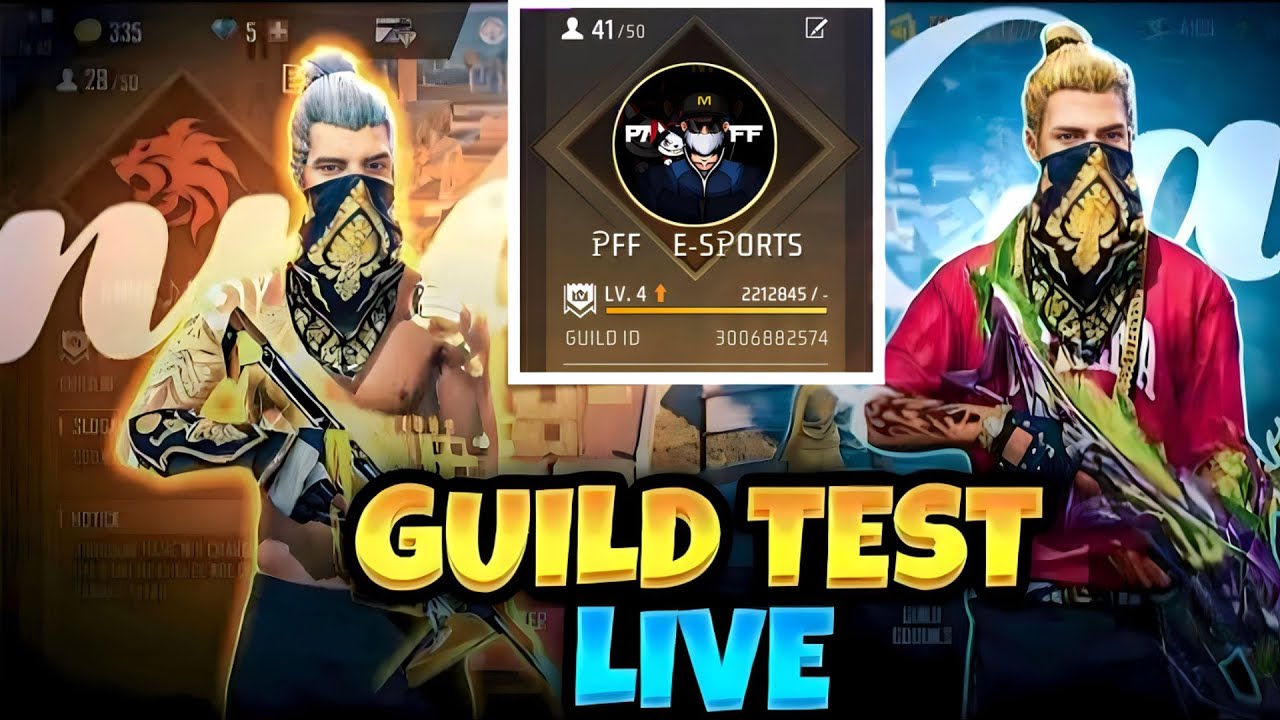 🖥️[Live] GUILD TEST 1VS2 🤯 100% Fair Testing - #CLASSYFF #NONSTOPGAMING #PALTANFF