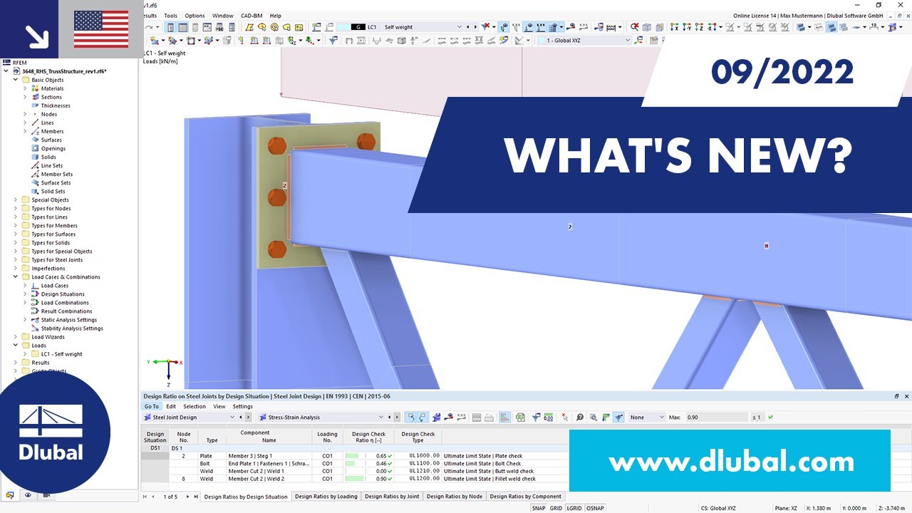 WIN | 09/2022 - What's New in RFEM 6 and RSTAB 9?