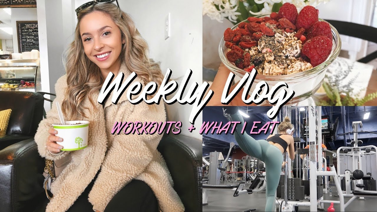 VLOG WEEK 7 | MY HEALTHY DIET & MY WORKOUT ROUTINE 2018