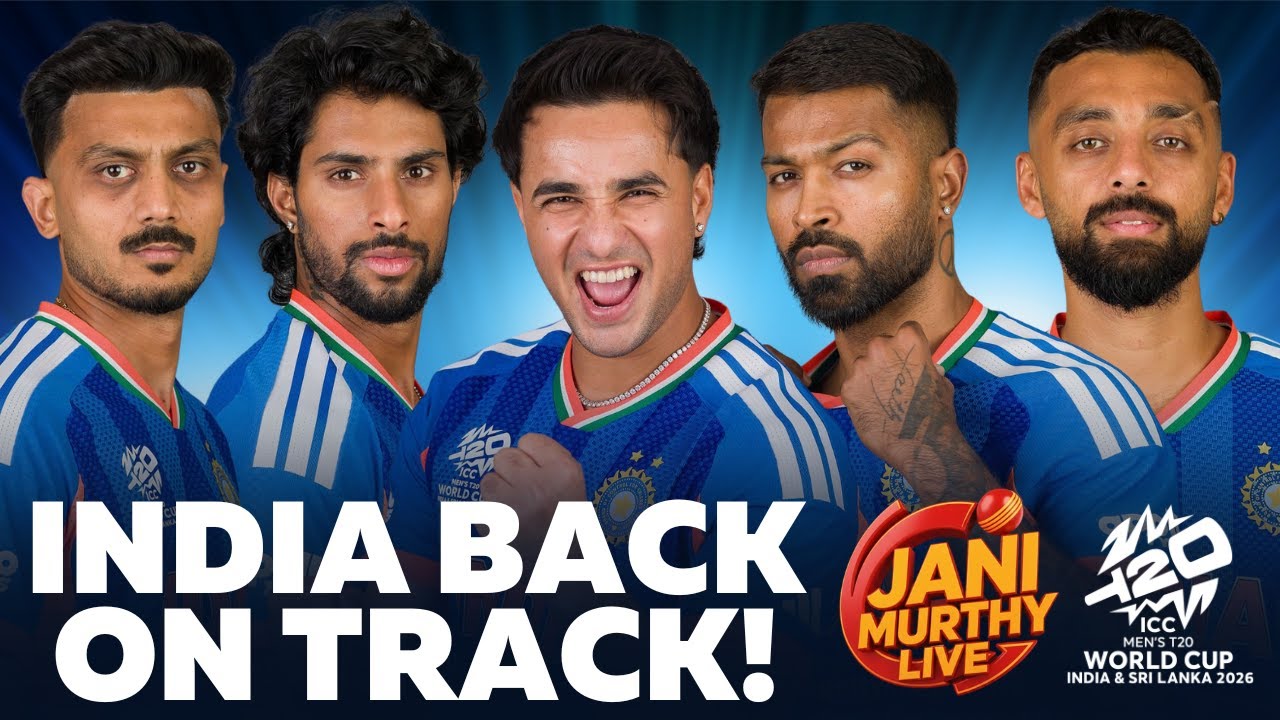 India back on track! | Super 8 | ICC T20 World Cup 2026 | Live with Jani🔴