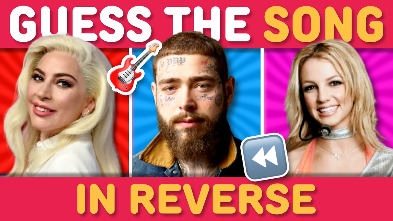 GUESS THE REVERSED SONG ⏪ 🎶 | Song Quiz