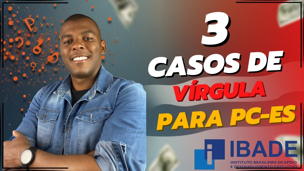 🎯 PONTUAÇÃO IBADE: Os 3 Casos de Vírgula Obrigatória que Mais Caem! (PCES 2025)