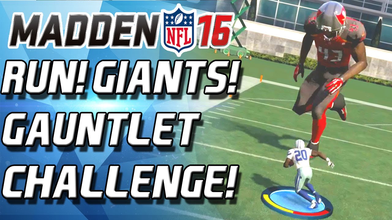 INSANE GIANT CHALLENGE! - Madden 16 Gauntlet