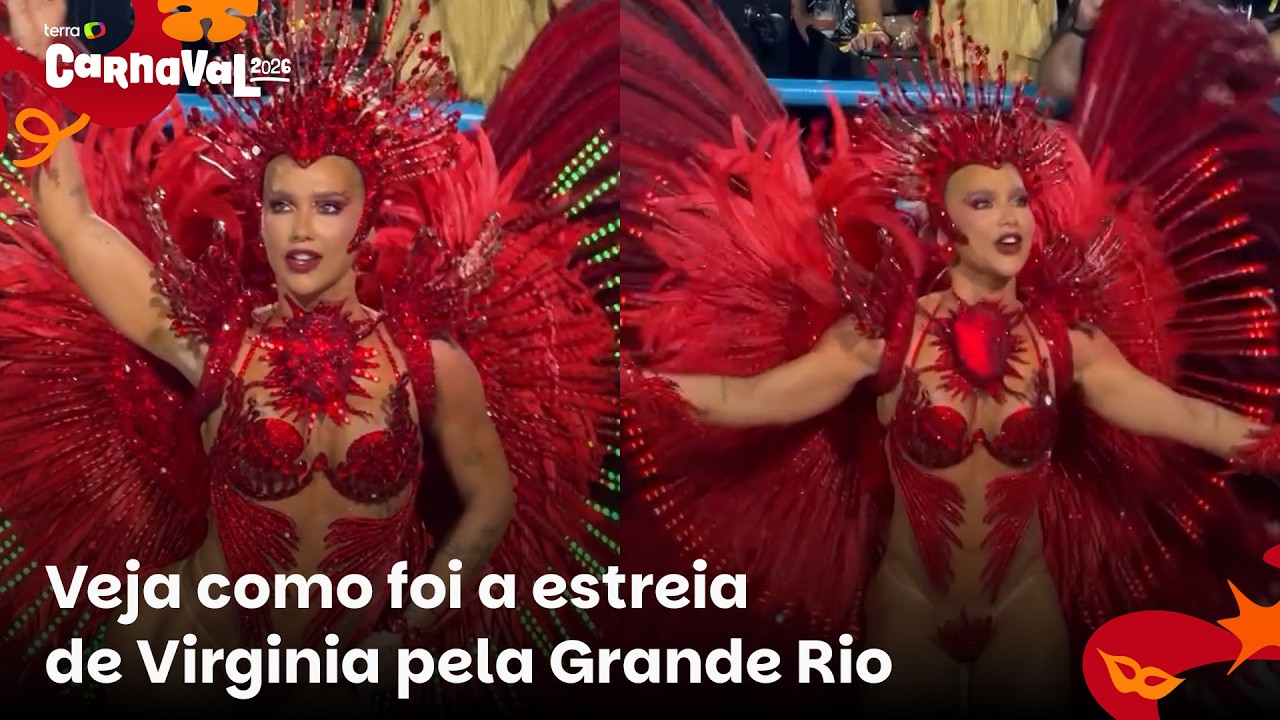 ‘Um acontecimento’: Virginia é elogiada por samba no pé na Sapucaí; veja a performance da influencer