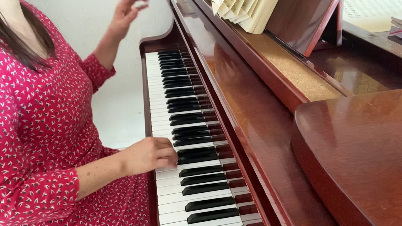 G. Bizet Carmen &bdquo;Au secours!&ldquo; For Soprano to study Piano accompaniment (slow)