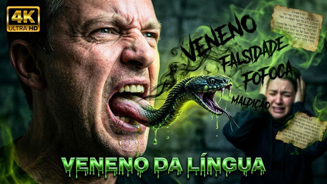 O VENENO DA LÍNGUA | POR QUE A BÍBLIA DIZ QUE PALAVRAS MATAM?