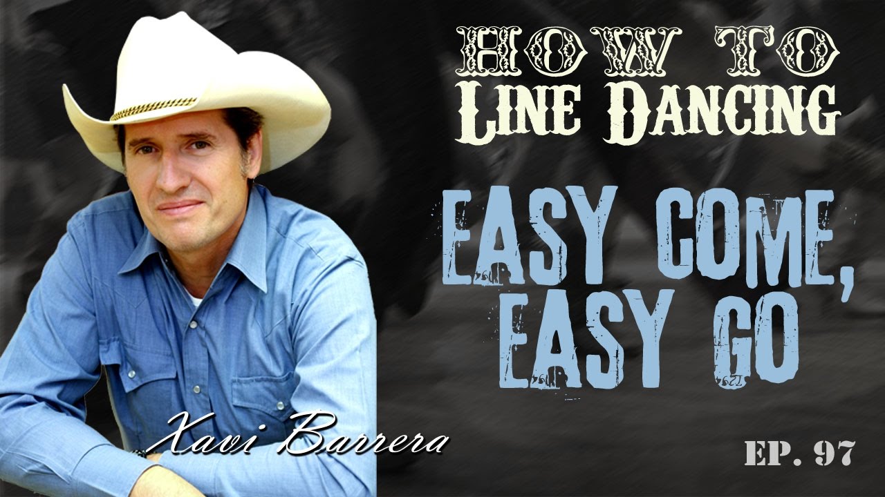 How to dance EASY COME, EASY GO 40 Counts Beginner Country Style Line Dance