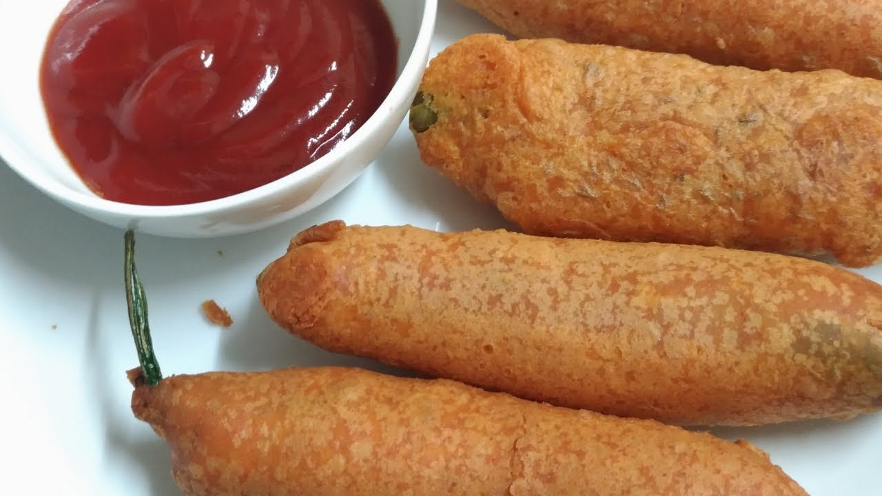 Mirchi Ka Vada Recipe - Rajasthani Mirchi Bhajji Recipe - Mirchi Vada Bajji By Swapna's Cookbook