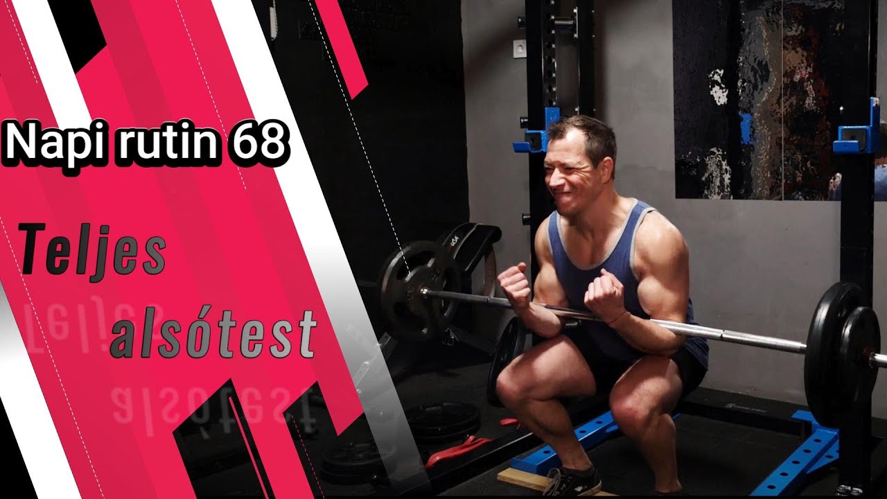 Napi rutin 68 | #otthoniedzés #vádliedzés #combfeszítő #combhajlító