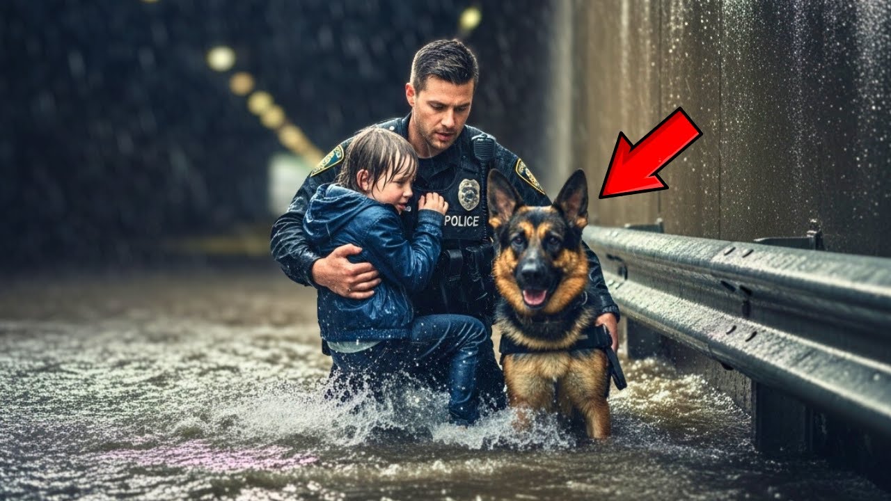 They Mocked His Flood “Fortress”… Until a Police Dog Saved the Whole Town