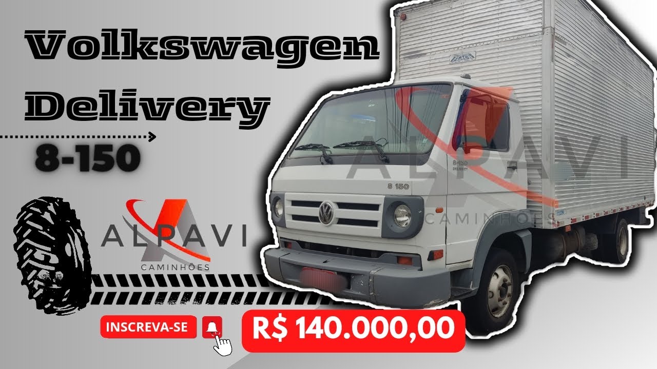 Volkswagen 8-150 Delivery Ano 2008 com Ba&uacute; 5,5mR$ 140.000,00 3/4 a venda