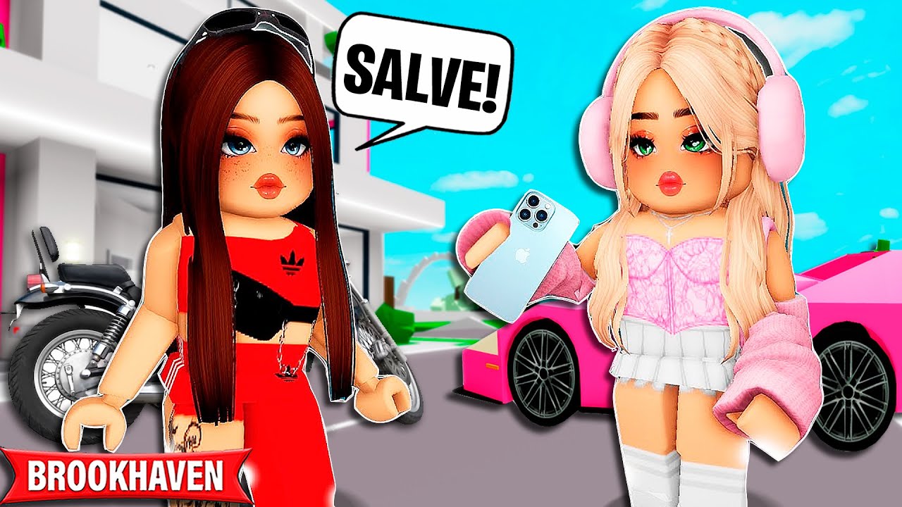 MINHA PRIMA MANDRAKE VEIO PASSAR UNS DIAS NA MINHA MANSÃO | Historinhas em Brookhaven RP🏡