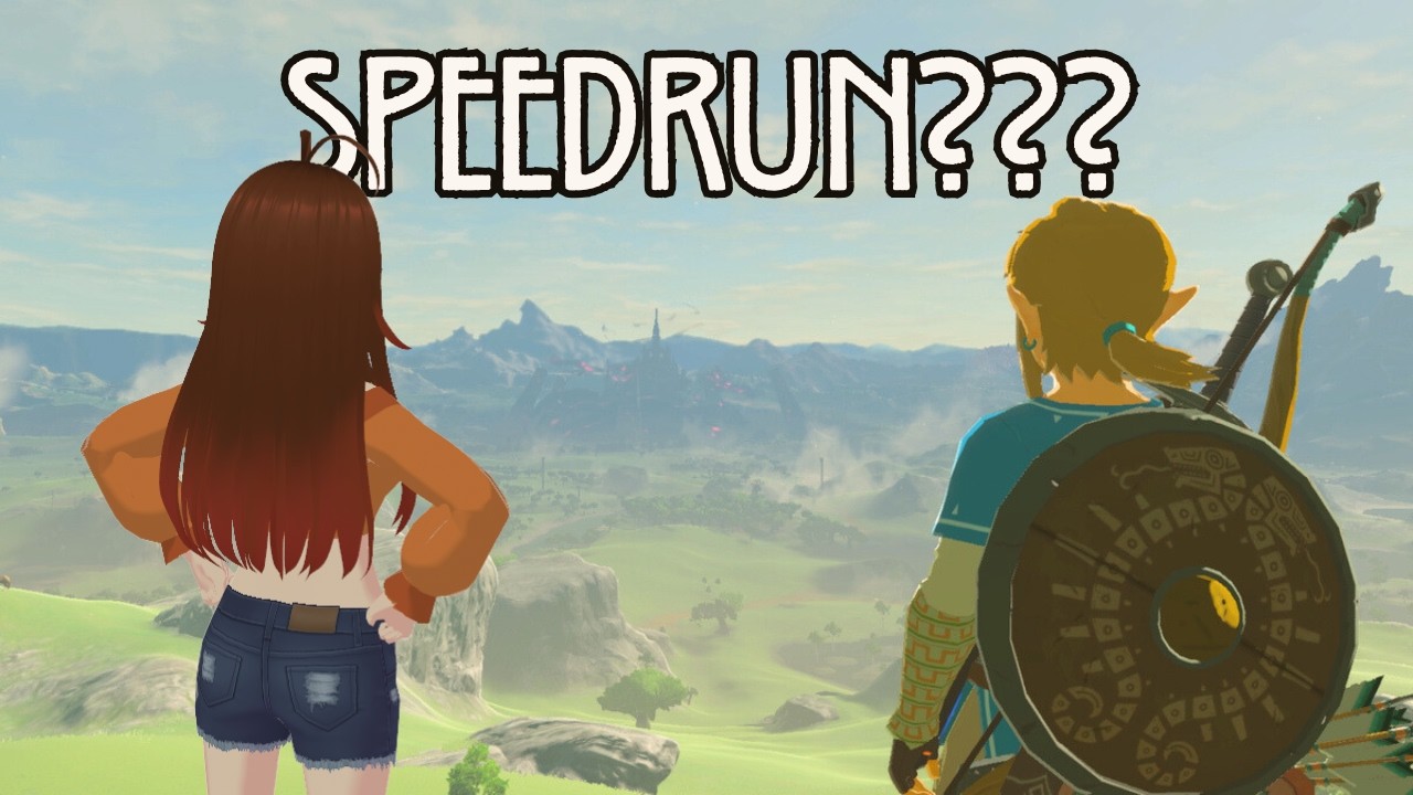 BREATH OF THE WILD SPEED RUN??? (Stream Highlights)
