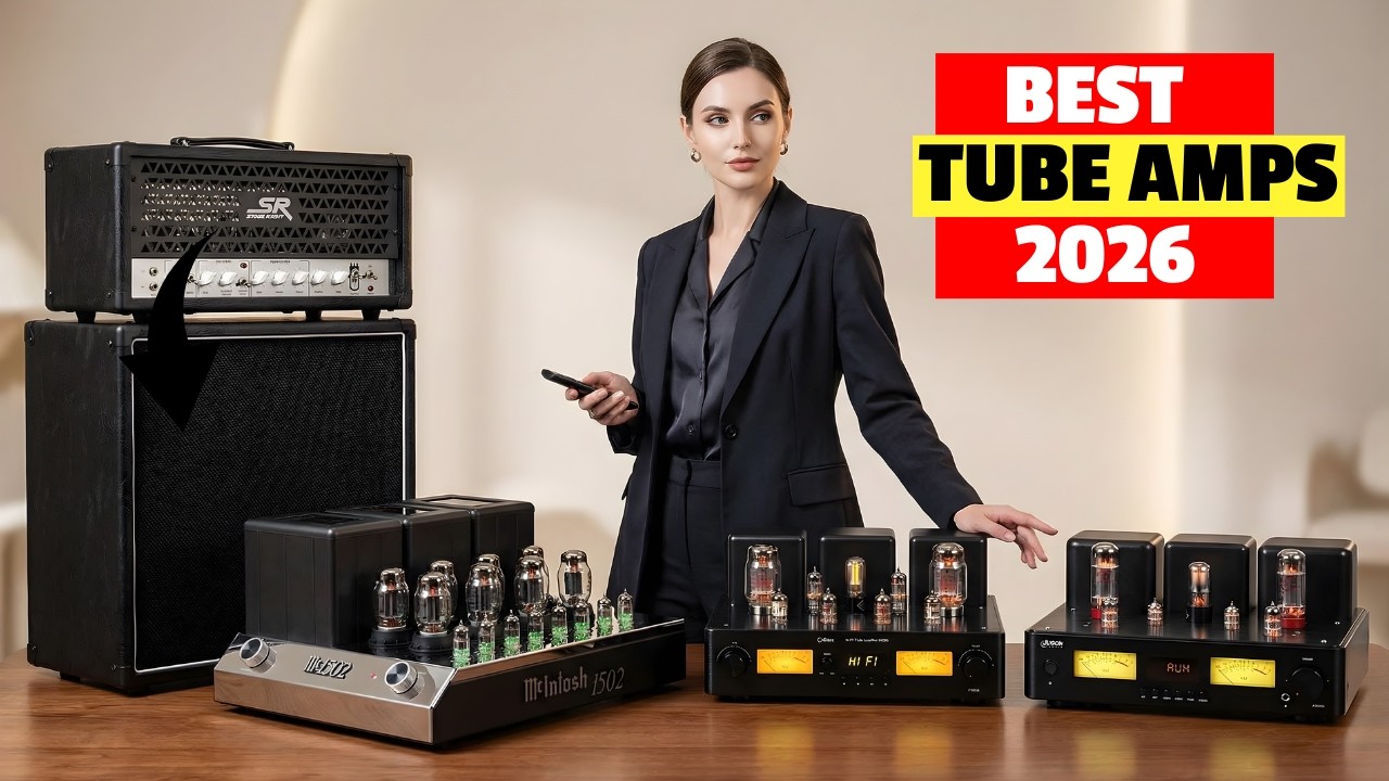 5 Best Tube Amplifiers in 2026: Audiophile Hi-Fi & Guitar Guide!