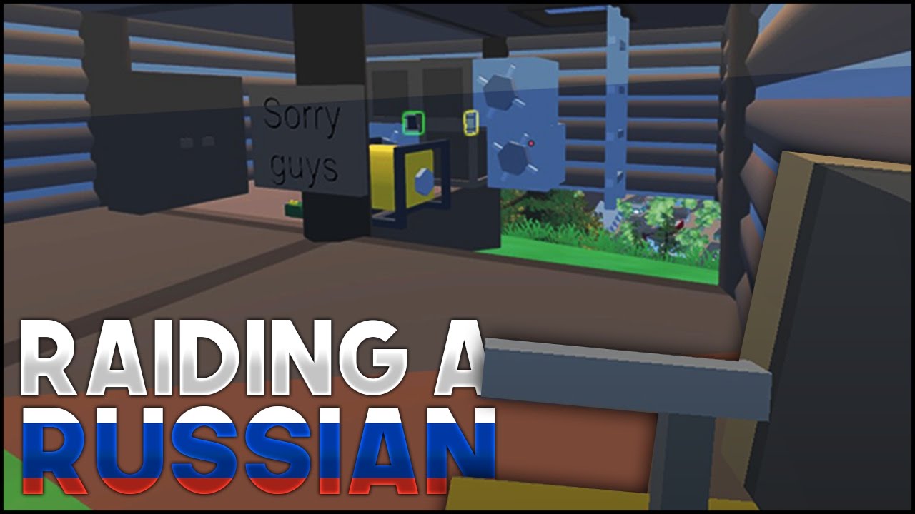 RAIDING A RUSSIAN! - (Unturned) [Economy server.]