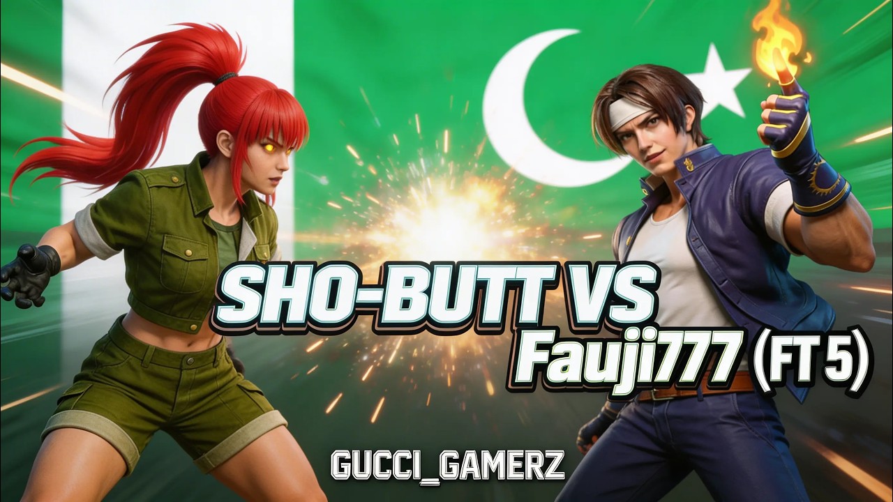 The King of Fighters '98 - SHO-BUTT - VS - Fauji717 - ( FT 5 ) #streetfighter
