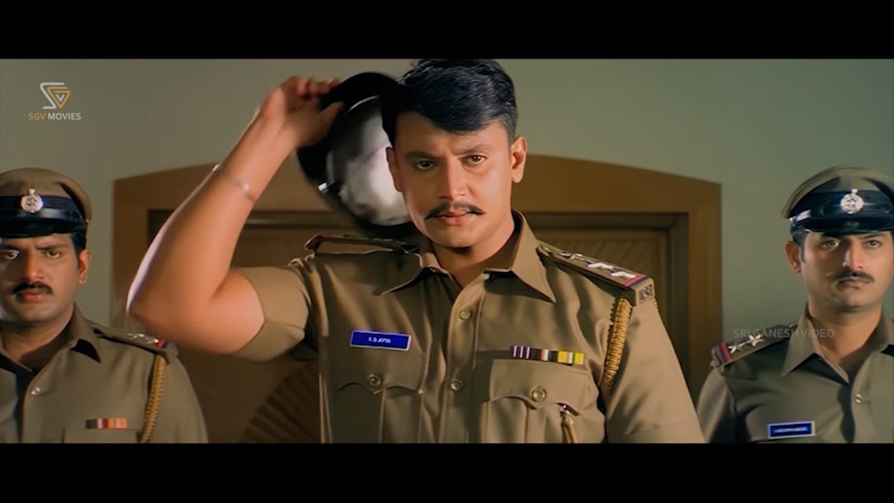 ಬೋಸು*ಕೆ ಅಂತ ಬೈದ ಆಫೀಸರ್'ಗೆ ಸರಿಯಾಗಿ ಉತ್ತರ ಕೊಟ್ಟ ಪೊಲೀಸ್ ದರ್ಶನ್ | Ayya Kannada Movie Part 07