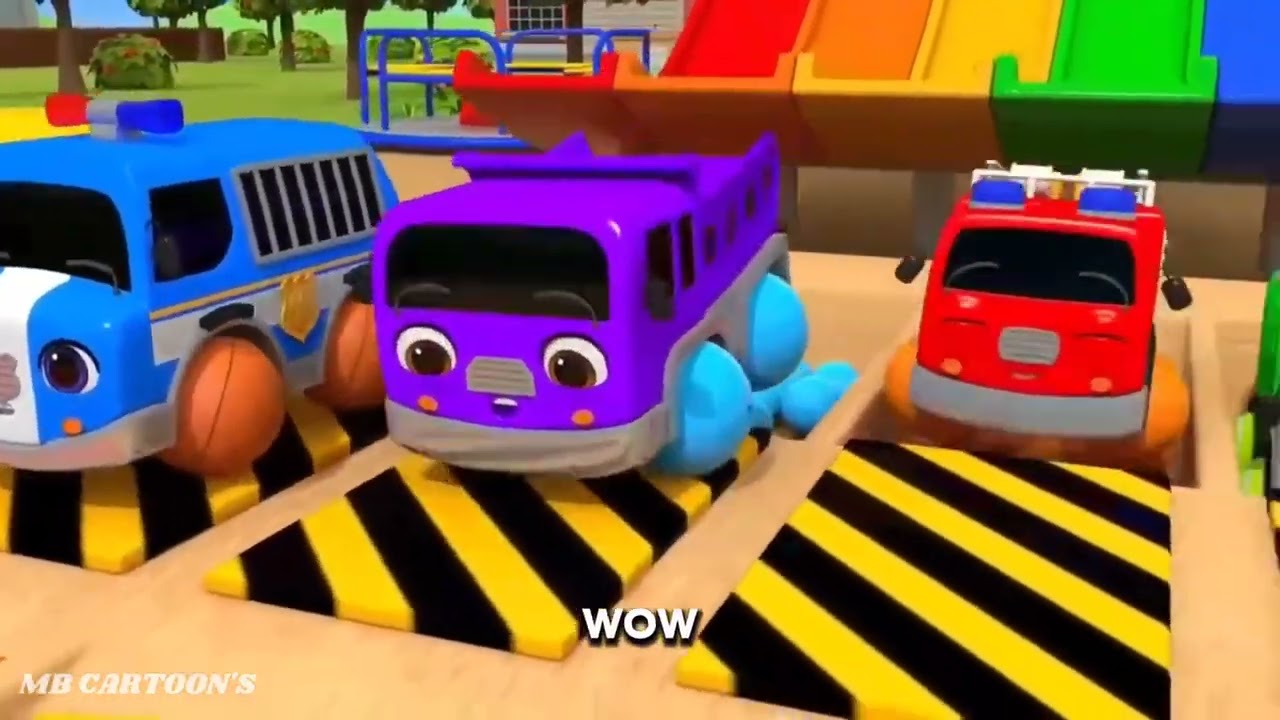 Funny Color Cars for Children 🚙 | Educational Cartoon Video | Kids 😊 fun.