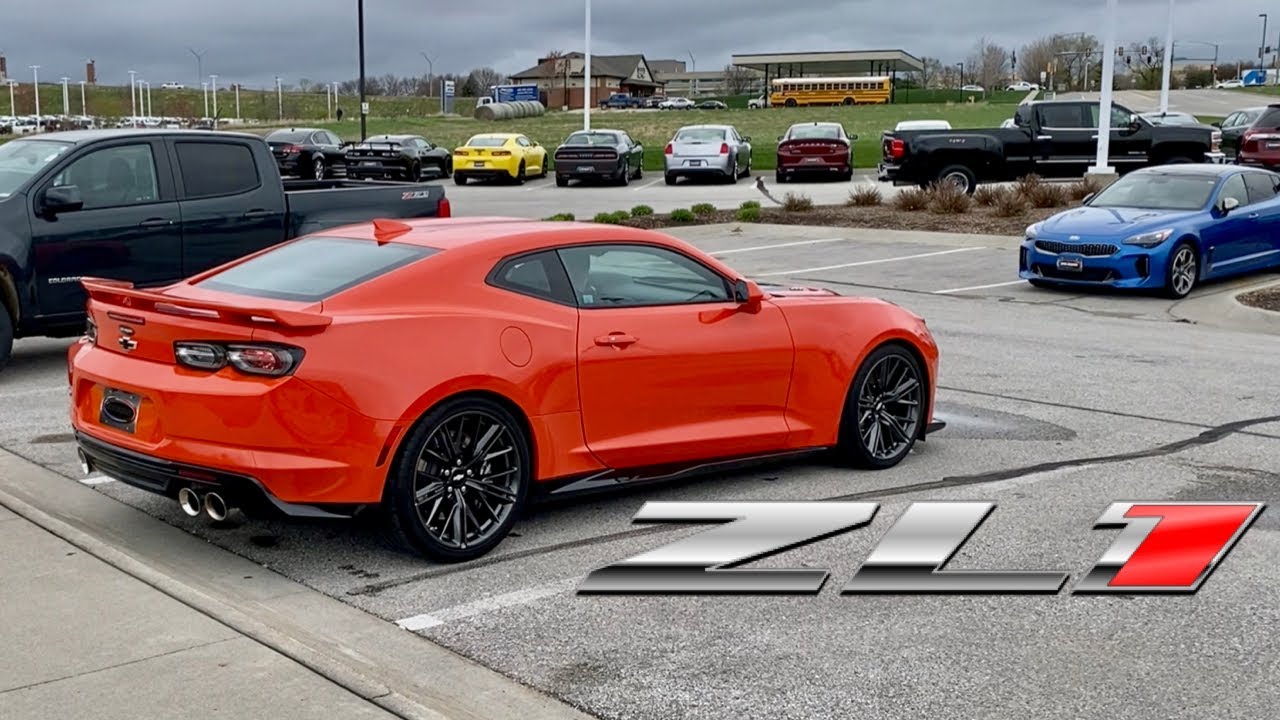 Принимаю доставку моего CAMARO ZL1
