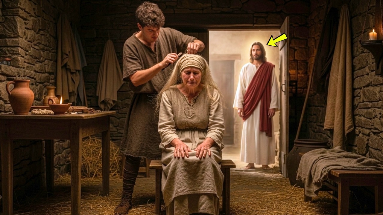 Afeitó el Cabello de Su Madre para Humillarla Entonces Jesús lo Hizo Mirarse en Espejo—y Se Derrumbó