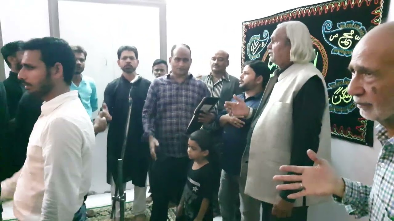Ashoor ko jalte Khemo may Anjuman-e-Raunaqe Deen-e-Islam