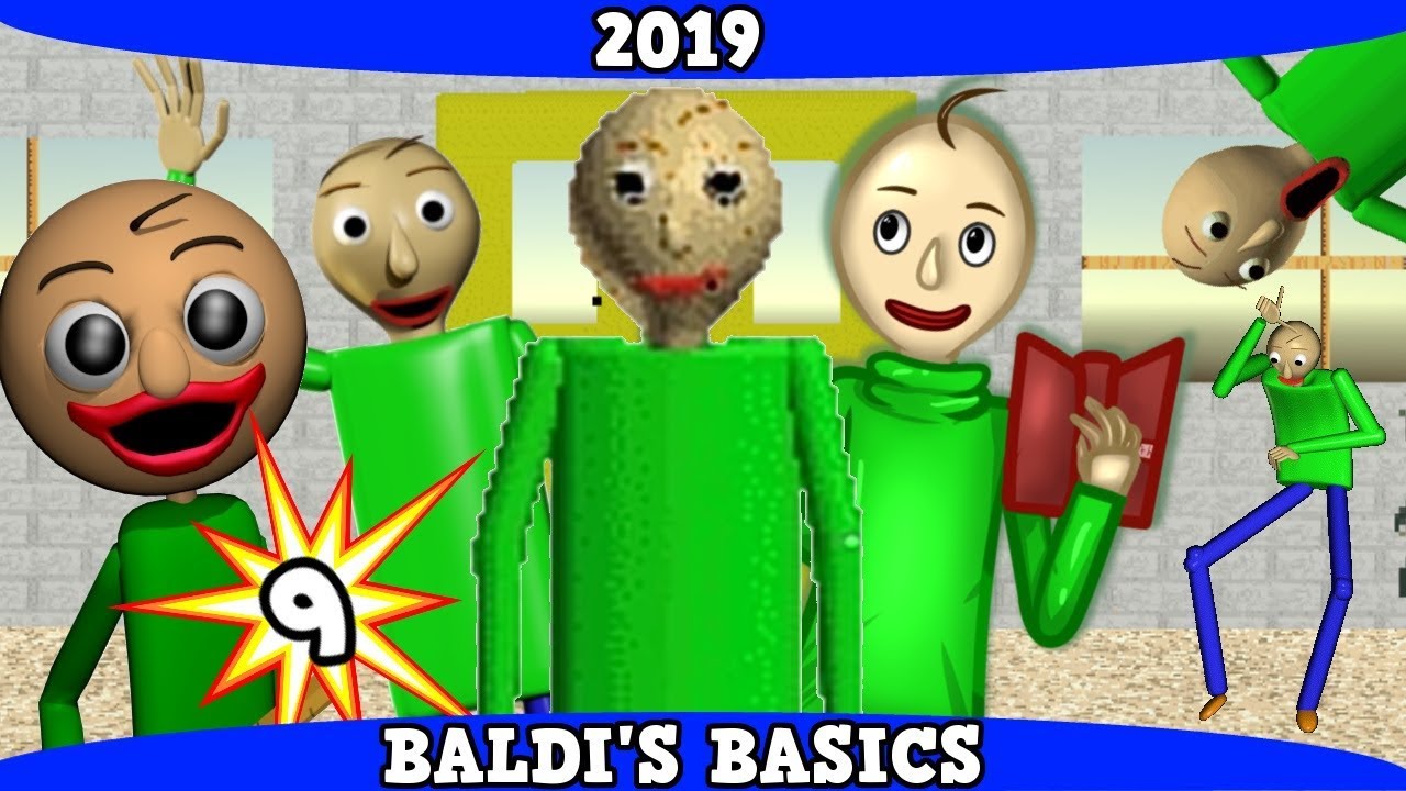 Asi es Baldi's Basics in Education and Learning en el 2019 | Toda la Historia en 10 Minutos