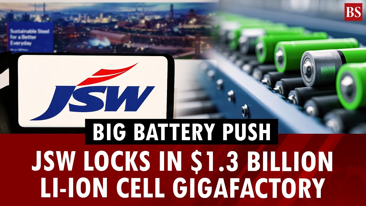 JSW to build 30 GWh Li-ion battery plant, $1.3 billion investment