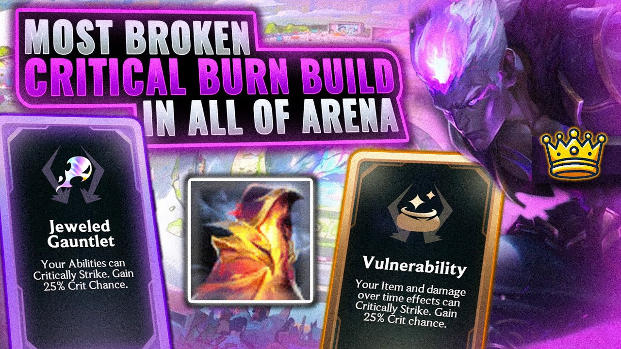Stacking Every Burn + Critting in One Build: Exodia Highroll on Brand | League Arena Gameplay