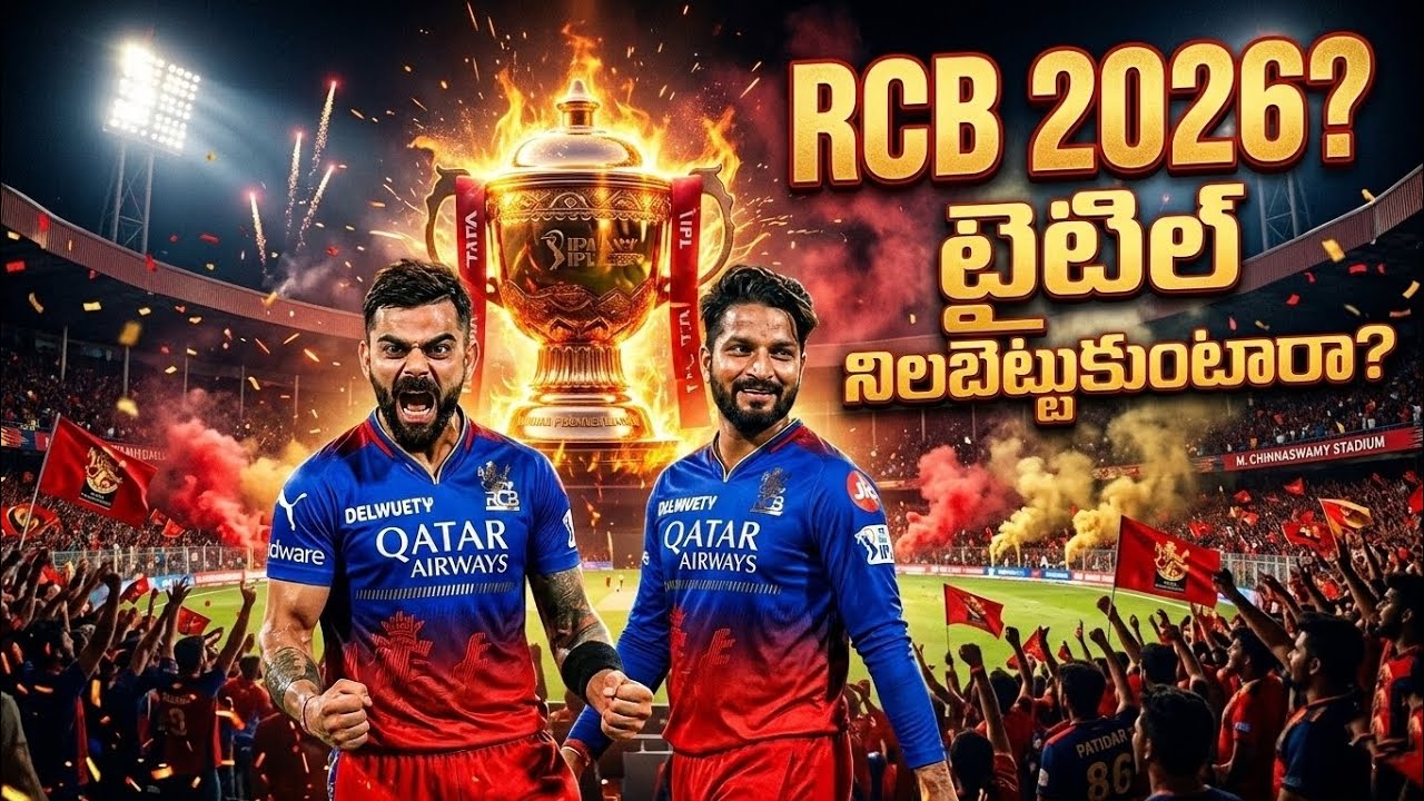 RCB 2026 Team Analysis | RCB టైటిల్ డిఫెండ్ చేసుకుంటుందా? | Royal Challengers Bangalore Analysis 